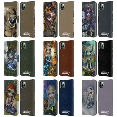 OFFICIAL STRANGELING FAIRY ART LEATHER BOOK WALLET CASE FOR APPLE iPHONE PHONES - Image 1 of 4