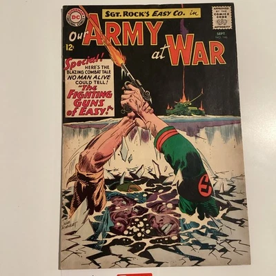 1964 OUR ARMY AT WAR #146 MID HIGH GRADE SPECIAL FIGHTING SGT. ROCK DC COMICS - Image 1 of 4