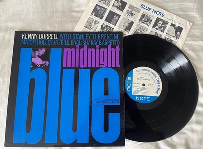 Kenny Burrell – Midnight Blue LP [1st US Press, Mono, NY, Ear, VAN GELDER] Foto 1 de 4