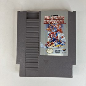 Blades of Steel Nintendo NES Nintendo Entertainment System Cart Tested & Clean