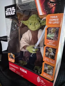Star Wars Legendary Yoda 16" Interaktiver sprechender Jedi Meister Neu Spinmaster - Bild 1 von 3