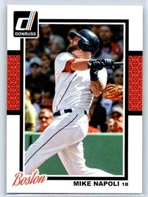 2014 Donruss Mike Napoli Boston Red Sox #80 - Image 1 of 2
