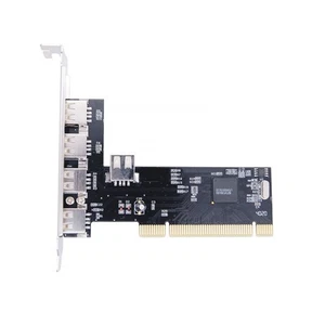 PCI-Erweiterungskarte PCI auf 5 Ports USB 2.0 Erweiterungskarte 480Mbps Hig2934 - Afbeelding 1 van 6