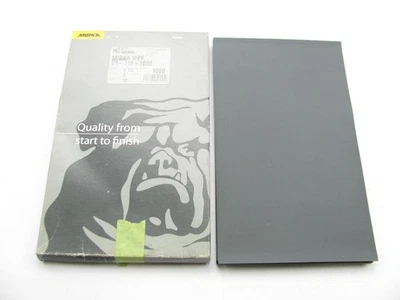 (50) Hojas de lijado abrasivas Mirka 21-118-1000 5-1/2 X 9" grano 1000 Foto 1 de 3