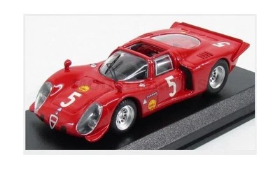 BEST-MODEL 9585 Alfa Romeo - 33.2 Spider N 5 Winner Montlhery 1969 Larrousse - V - Image 1 of 3