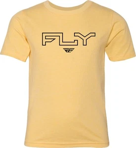 Fly Racing Edge Youth Short Sleeve T-Shirt Banana - Picture 1 of 1