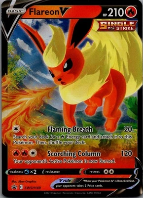 Flareon V Promo SWSH: Sword & Shield Promo Cards SWSH149 NM - Image 1 of 2