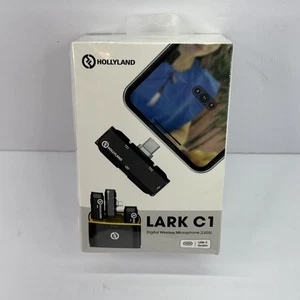Hollyland Lark C1 Wireless Lavalier Microphone USB Type C (FACTORY SEALED) - Picture 1 of 3