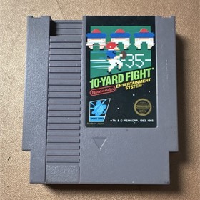 Nintendo 10-Yard Fight NES Game Cartridge 1985 NTSC-U/C Sports American Football
