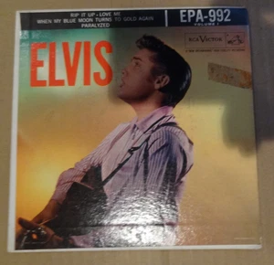 ELVIS - EPA- 992 Rip It Up / Love Me w/Cover 45 RPM 7"  VG Extended Play 1956 - Bild 1 von 6