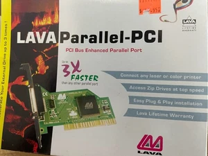 Lava Parallel-PCI  Bus Enhanced Parallel Port board NOS - Picture 1 of 3