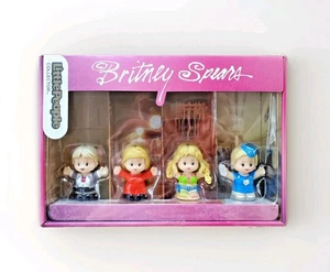 Fisher Price Little People Minifigures Britney Spears Confezione da 4 - Foto 1 di 10