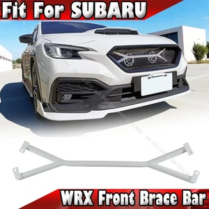 22-25 Fits SUBARU WRX VB 5th Sedan Wagon Aluminum Front Brace Bar Painted White - Picture 1 of 7