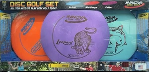 INNOVA Disc Golf Set - 3 Discs - Driver/Mid-Range/Putter - NEW In Plastic - Picture 1 of 2