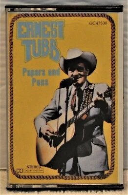 ERNEST TUBB  "Papers And Pens"  Cassette  Golden Circle GC 47530 - Image 1 of 4