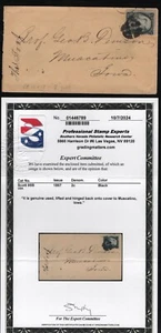 US Scott 85B 2c Z Grill on cover 2024 PSE certificate grill properly checked - Picture 1 of 5
