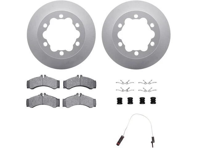 Kit de pastillas de freno trasero y rotor 32SX45D para Dodge Sprinter 3500 2006 Foto 1 de 1