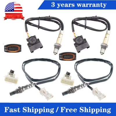 Sensor de oxígeno O2 ascendente y descendente 4 piezas para Saturn L300 20001-2005 LW300 2001-2003 3,0 L Foto 1 de 4