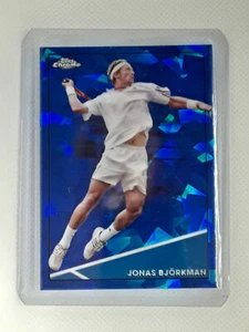 Jonas Bjorkman 2021 Topps Chrome Sapphire Tennis - #6 - - Picture 1 of 2