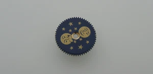 Mondphasenanzeiger für FELSA 693, moon phase indicator, part 2587 - Picture 1 of 9