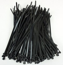 EAN 6972373630020 product image for 8'' Zip Ties 500/100 PCS Nylon Wrap Wire Plastic Cable Zip Ties Black 50Lbs | upcitemdb.com