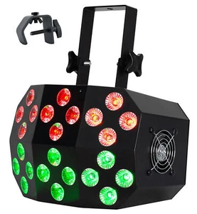Eliminator Lighting ADJ Mega Wash 24 LED DMX RGBWA+UV Wash Light+Remote+Clamp - Picture 1 of 12