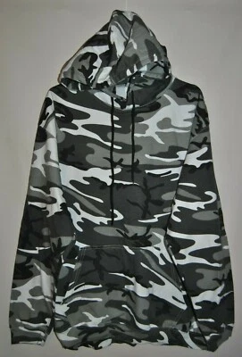 Sudadera con Capucha Hombre CODE V Negra Gris Blanca Camuflaje Talla XL  Foto 1 de 4