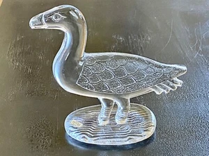 BODA KOSTA ART GLASS FIGURINE PELICAN DESIGNED BY BERTIEL VALLIEN ZOO SERIES1975 - Picture 1 of 6