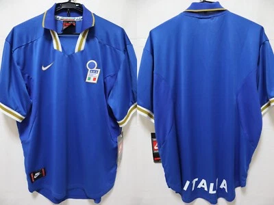 1996 Italy Italia Azzurri Soccer Jersey Shirt Uniform Maglia Home Nike XL BNWT - Image 1 of 4