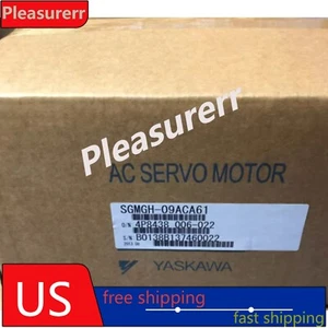 Servomotor de CA Yaskawa SGMGH-09ACA61 1 PIEZA nuevo - Imagen 1 de 2