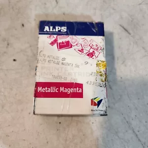 ALPS 106035-00 MD SERIES Metallic Magenta Ink Genuine New OeM Boxed free ship - Picture 1 of 2