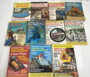 Vintage Popular Mechanics Lot (1961–1970) – 11 Issues Tech, Cars, Space, DIY - Picture 1 of 13