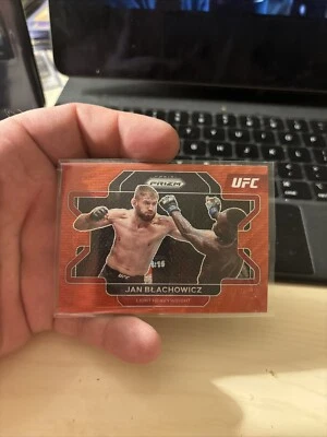 2022 Prizm UFC Jan Blachowicz Ruby Red Wave Prizm Light Heavyweight #43 🔥 - Image 1 of 2