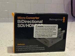 Blackmagic Design Micro Converter BiDirectional SDI/HDMI 3G CONVBDC/SDI/HDMI03G - Picture 1 of 3