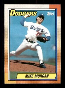  367 Mike Morgan 36 Dodgers 1990 Topps Baseball Sports Trading Card 
