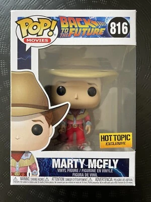 Funko Pop ! Back To The Future - Marty Mcfly (Cow-boy) #816 - Photo 1/4