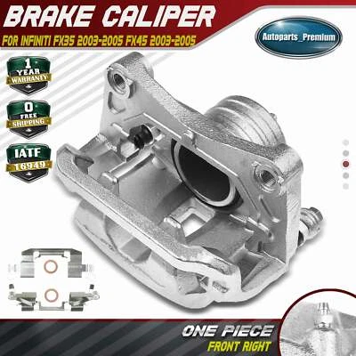 Pinza de freno de disco con soporte para Infiniti FX35 FX45 2003-2005 delantera derecha derecha Foto 1 de 4