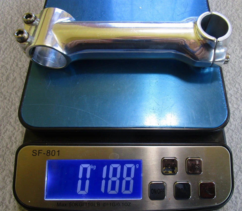 threadless stem 135 mm 1 1/8 1" 5degree 188g silver - Image 1 of 4