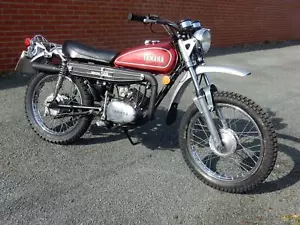 Yamaha DT125 Enduro 1974 123cc Matching Frame & Engine Numbers-see video - Picture 1 of 16