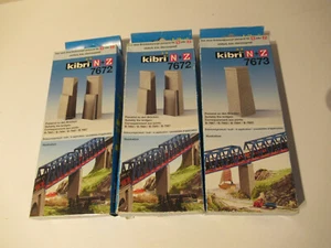 Kibri N  Konvolut Brückenpfeiler 7672 und 7673  neu  - OVP - - Bild 1 von 4