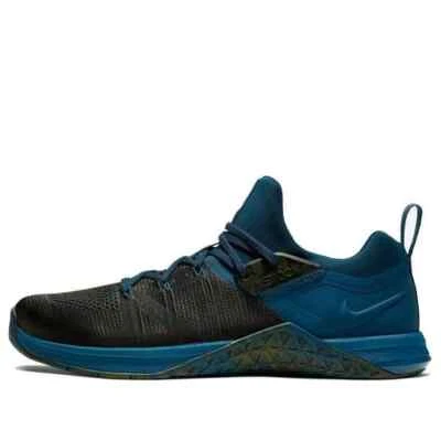 Nike Metcon Flyknit 3 Azul Fuerza Negro AQ8022-434 Para hombres Zapatos para Correr 9.5 NUEVO Foto 1 de 4
