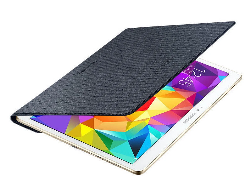 GENUINE SAMSUNG GALAXY TAB S 10.5 SIMPLE COVER STAND CASE  EF-DT800BBEGWW - Image 1 of 4