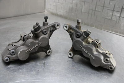 01-03 SUZUKI BANDIT 1200 GSF1200 Front Wheel Brake Calipers Set - Image 1 of 4
