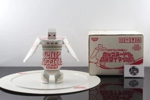 Nissin Cup Noodle ROBO TIMER Waltz Flowers Dance Robot Figure From JAPAN - Picture 1 of 11