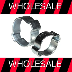 Abrazaderas de manguera Mikalor de aire combustible de acero galvanizado clips de doble oreja al por mayor - Imagen 1 de 1