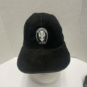 Vintage ALIEN WORKSHOP SKATEBOARD StrapBack Hat Cap Leather Floppy - Black -RARE - Picture 1 of 5