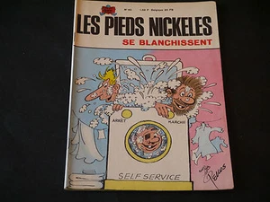 PELLOS LES PIEDS NICKELÉS N°65 SE BLANCHISSENT EO 1969 - Imagen 1 de 1