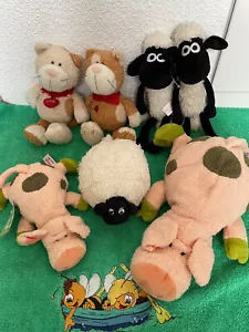 nici kuscheltier : Love Rose Cat Shaun Schaf Shirley Schwein Hampy Porkland - Bild 1 von 25
