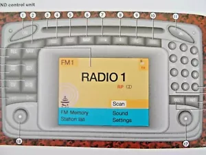 (2002 PRINT) MERCEDES-BENZ COMAND SAT NAV NAVIGATION HANDBOOK CLASS M B C S SL - Picture 1 of 9