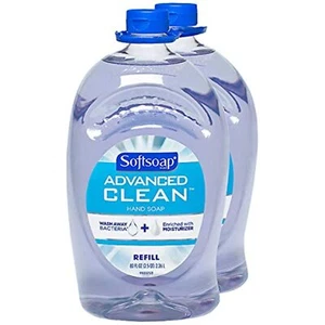 Softsoap Handsoap, Refill, Washes Away Bacteria, 80 Fl Oz (Pack of 2) - Picture 1 of 2